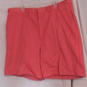 Shorts, mens, salmon color, 100% cotton Haggar 44w